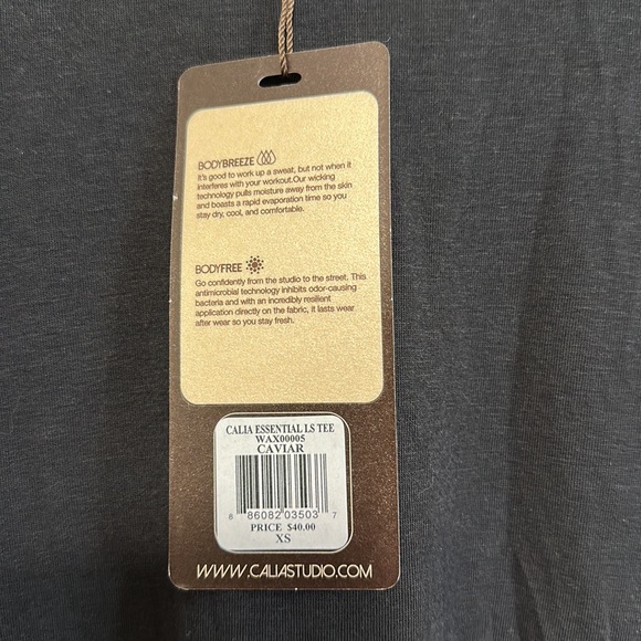 NWT Calia essential long sleeve tee - Picture 3 of 6